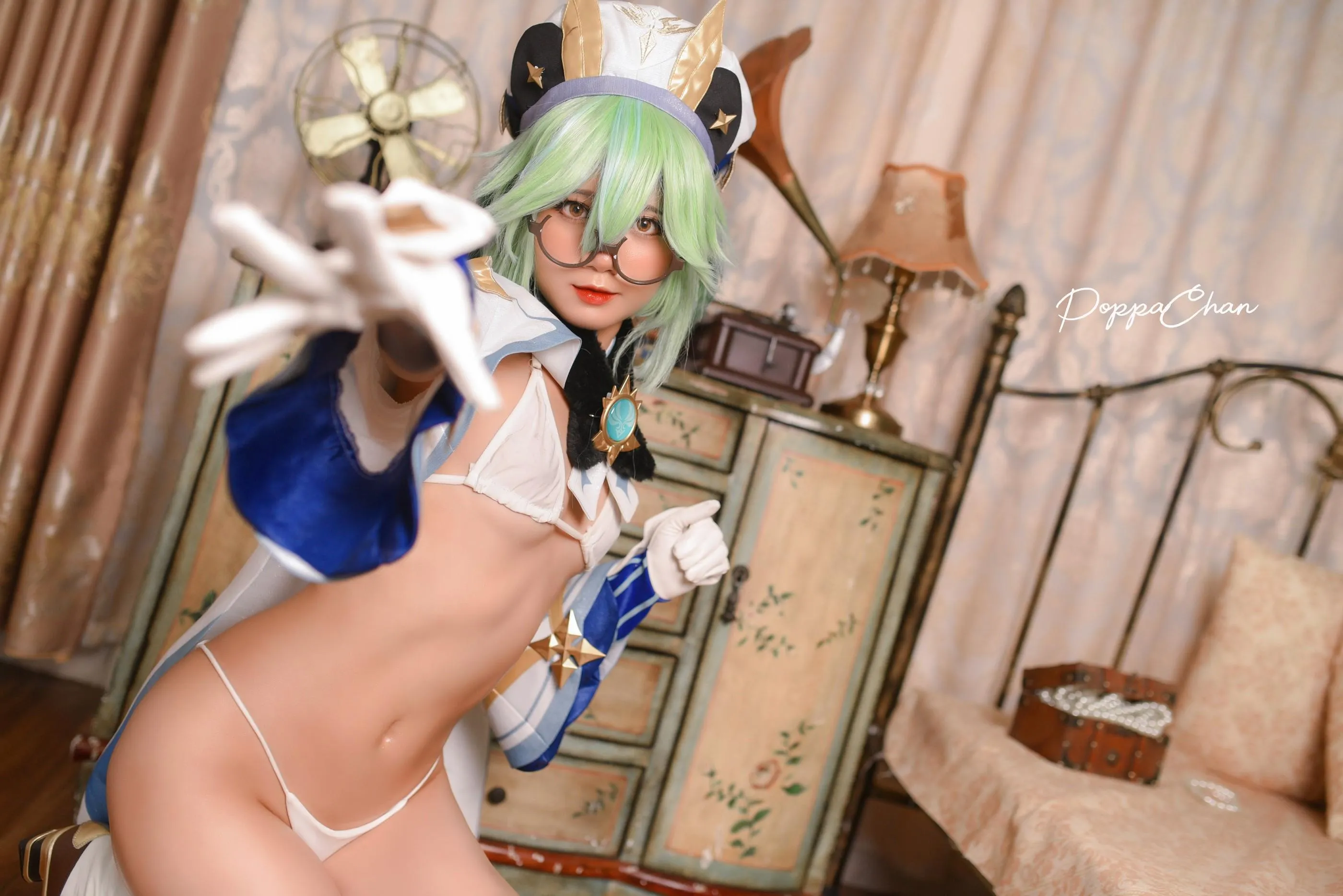 PoppaChan – NO.026 Sucrose Genshin Impact [25P]插图7